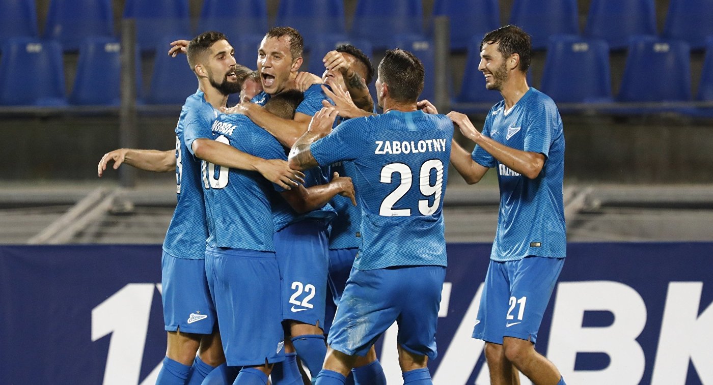 Зенит обыграл Славия Прага 04 октября 2018, Чемпионаты и лиги