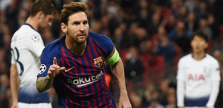 Дубль Месси помог Барселоне обыграть Тоттенхэм, Чемпионаты и лиги